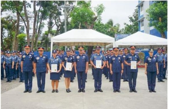 PRO-NIR Honors Four Police Officers for Outstanding Service in Negros Island