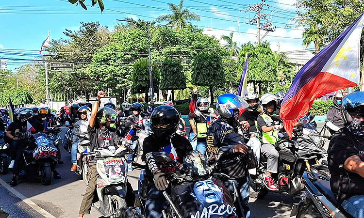 Duterte Supporters' Unity Ride Rally Disrupted by Police During ASEAN Forum in Cebu