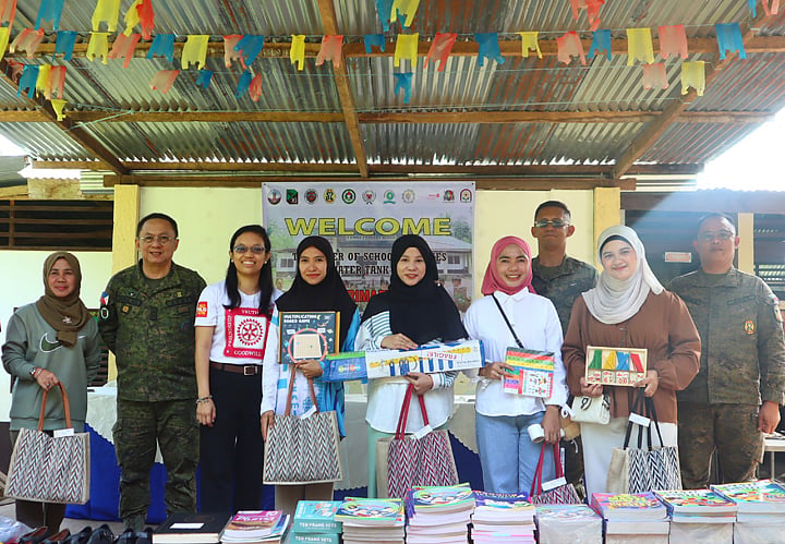 Philippine Army's 1103rd Brigade Boosts Education with School Supplies in Sulu