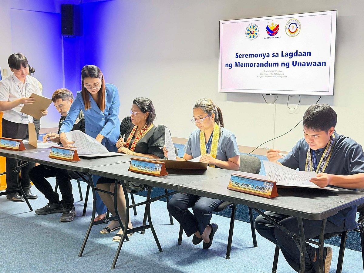 University of Assumption Establishes Language and Culture Center with KWF