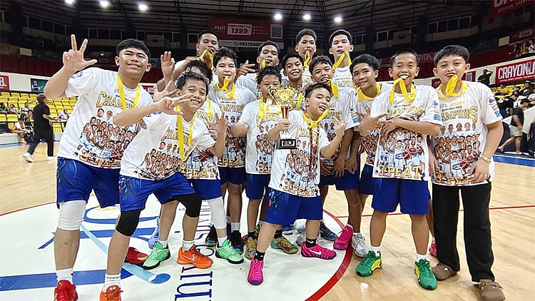 CEC captures grand slam in Cesafi 12-under