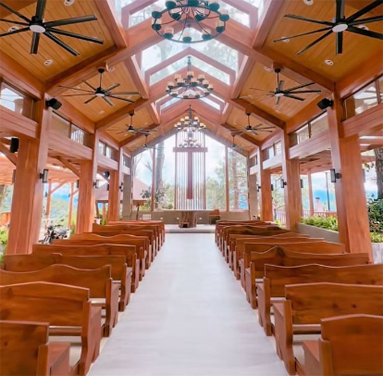 Baguio diocese says Benguet's Mountain Chapel weddings not allowed