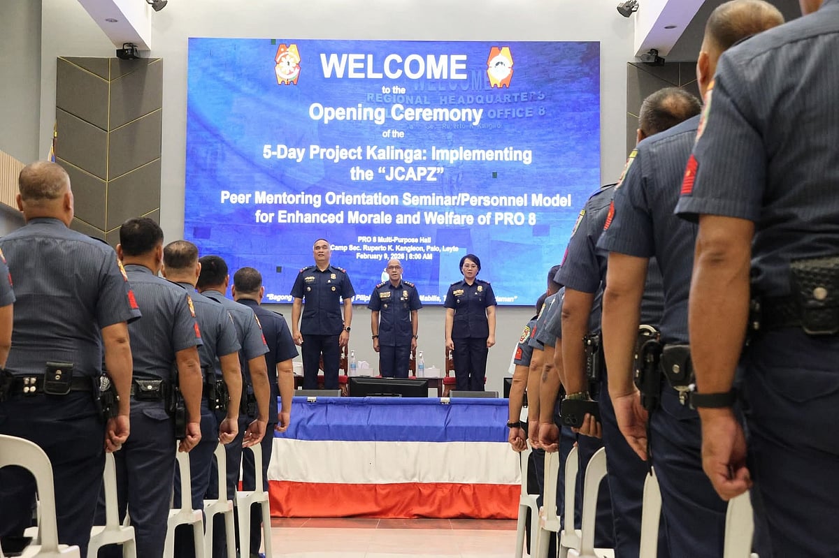 PRO 8 launches project 'Kalinga' to boost cops' morale, welfare