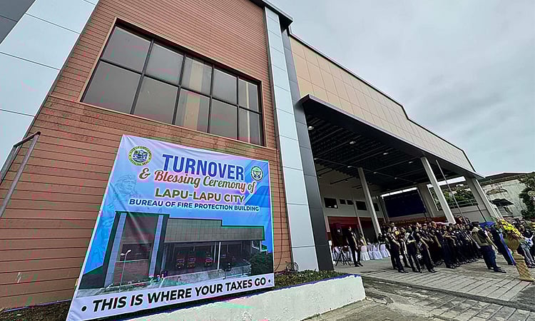 Pasilidad sa kabomberohan sa Lapu-Lapu City gi-upgrade