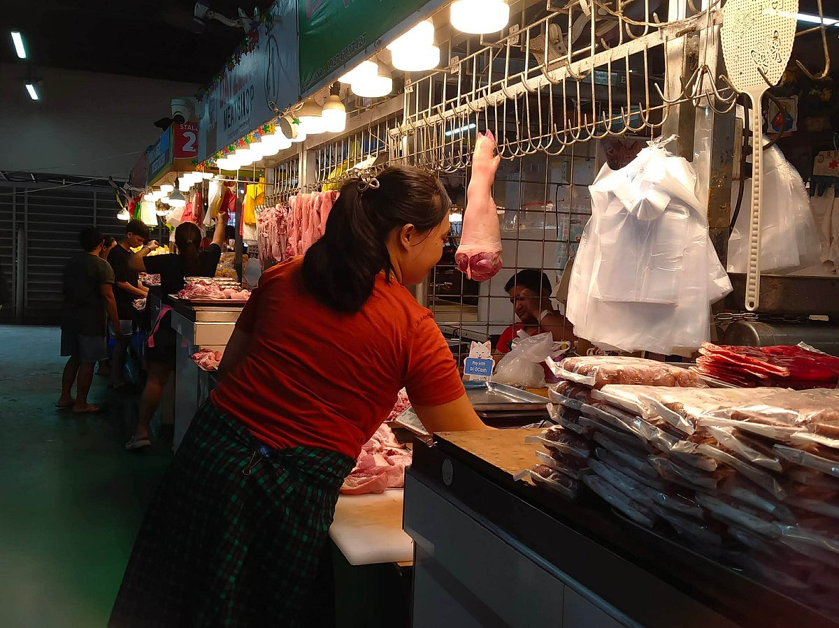 Storm drives up market prices