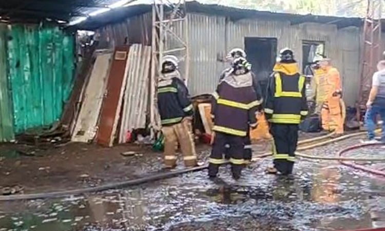 Five Structures Destroyed in Cebu City Fire, No Casualties Reported