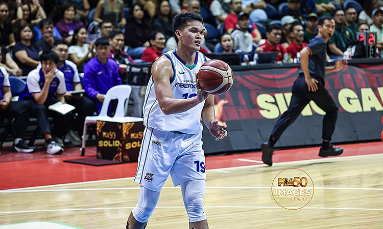 Justine Baltazar Joins Gilas Practice for FIBA World Cup Qualifiers