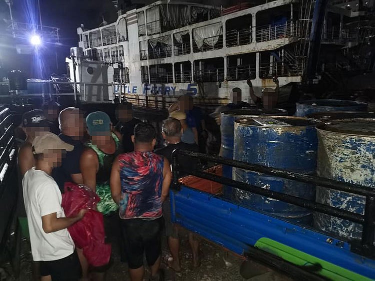 CIDG Arrests 13 in Mandaue City Crude Oil Smuggling Operation