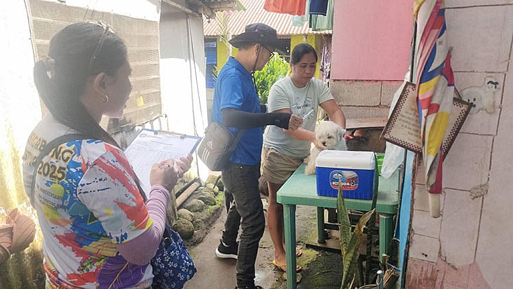 Bacolod Launches House-to-House Pet Vaccination Drive to Combat Rabies