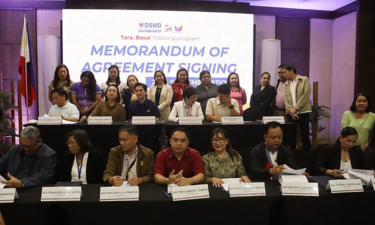 Tripartite MOA gipirmahan sa Sugbo alang sa Tara, Basal! Program 2026
