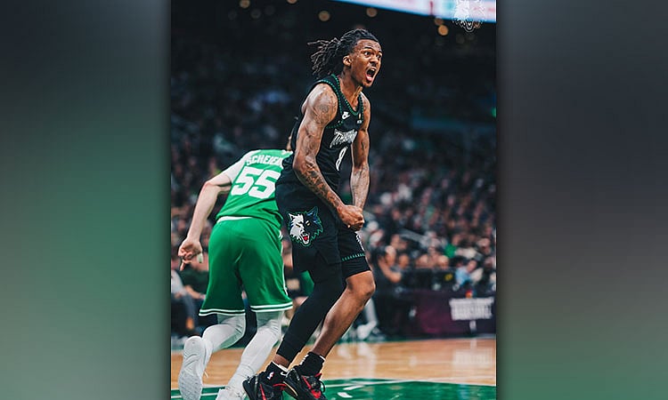 Bones Hyland Leads Timberwolves to Historic Road Win Over Celtics
