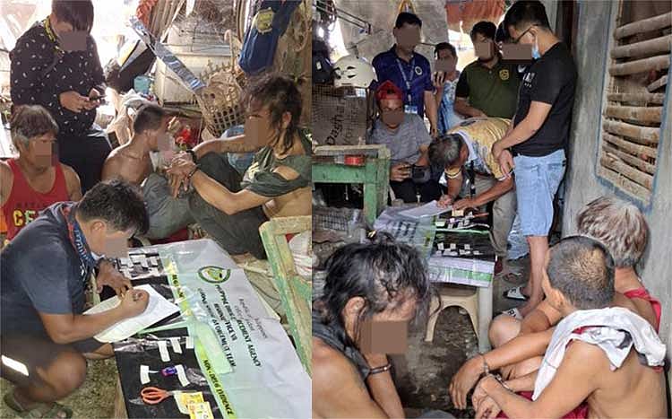 Drug den in Inayawan busted
