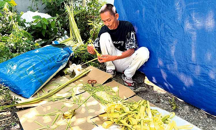 Palm Sunday: Faith woven by hand