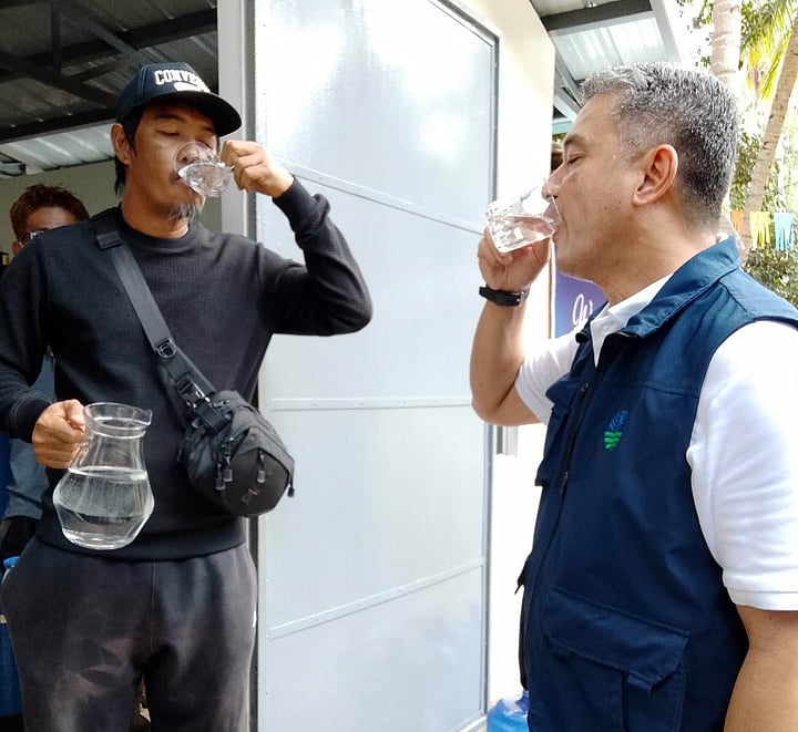 Remote Zamboanga City Island gets water filtration project from DENR