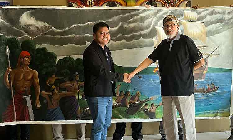 History paintings turned over to Museo Dabawenyo