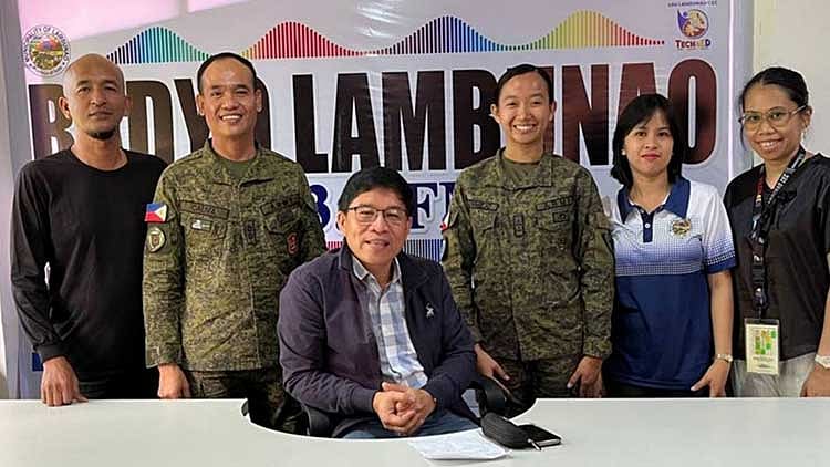12IB joins Lambunao radio program to boost public awareness