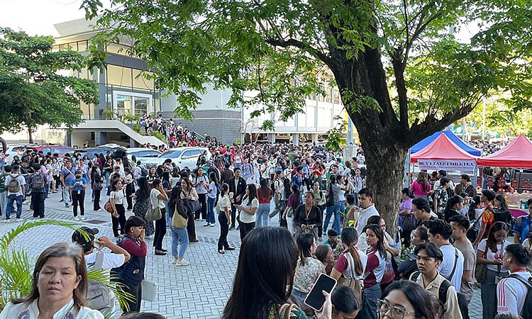 Sugbo gitay-og sa linog, 6 naangol