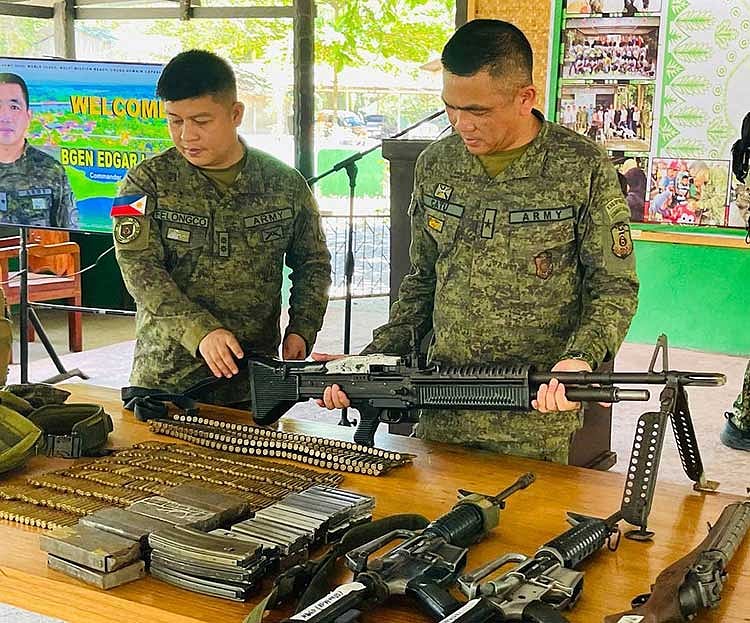 Troops seize 6 high-powered firearms in Maguindanao del Sur