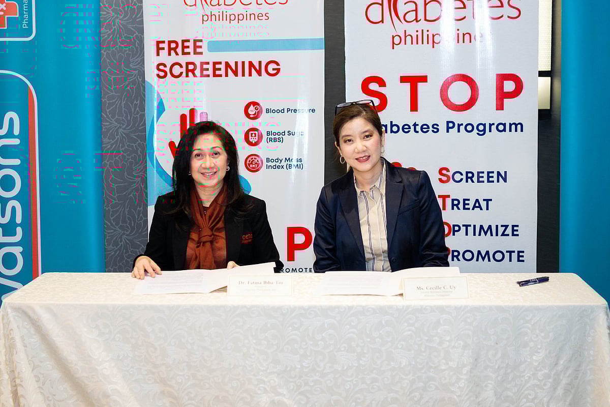 Watsons and Diabetes Philippines kick off nationwide free diabetes screening program starting April