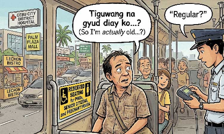 Briones: Objects in the mirror are older than they appear