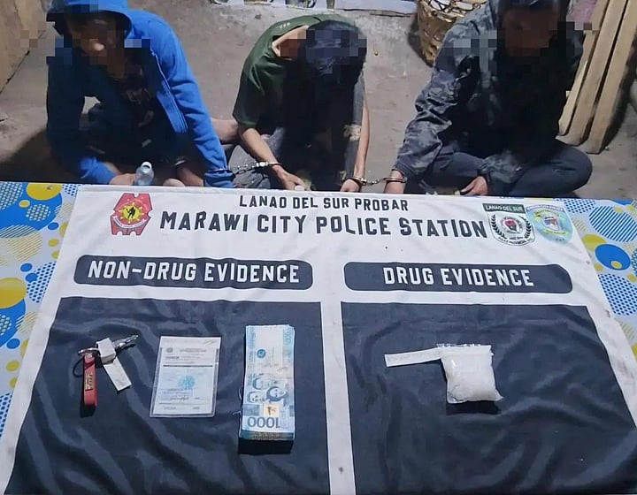 Lawmen arrest 4, seize over P428,000 shabu in Lanao del Sur