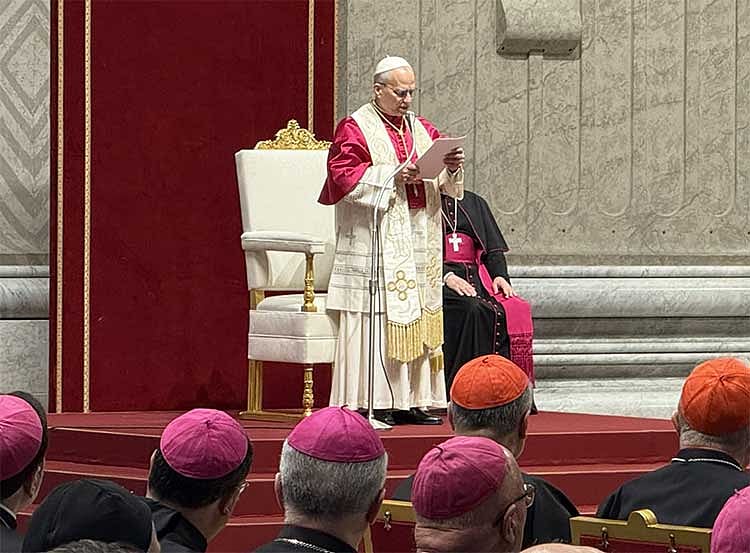 Pope Leo XIV leads prayer vigil for peace amid Mideast conflict