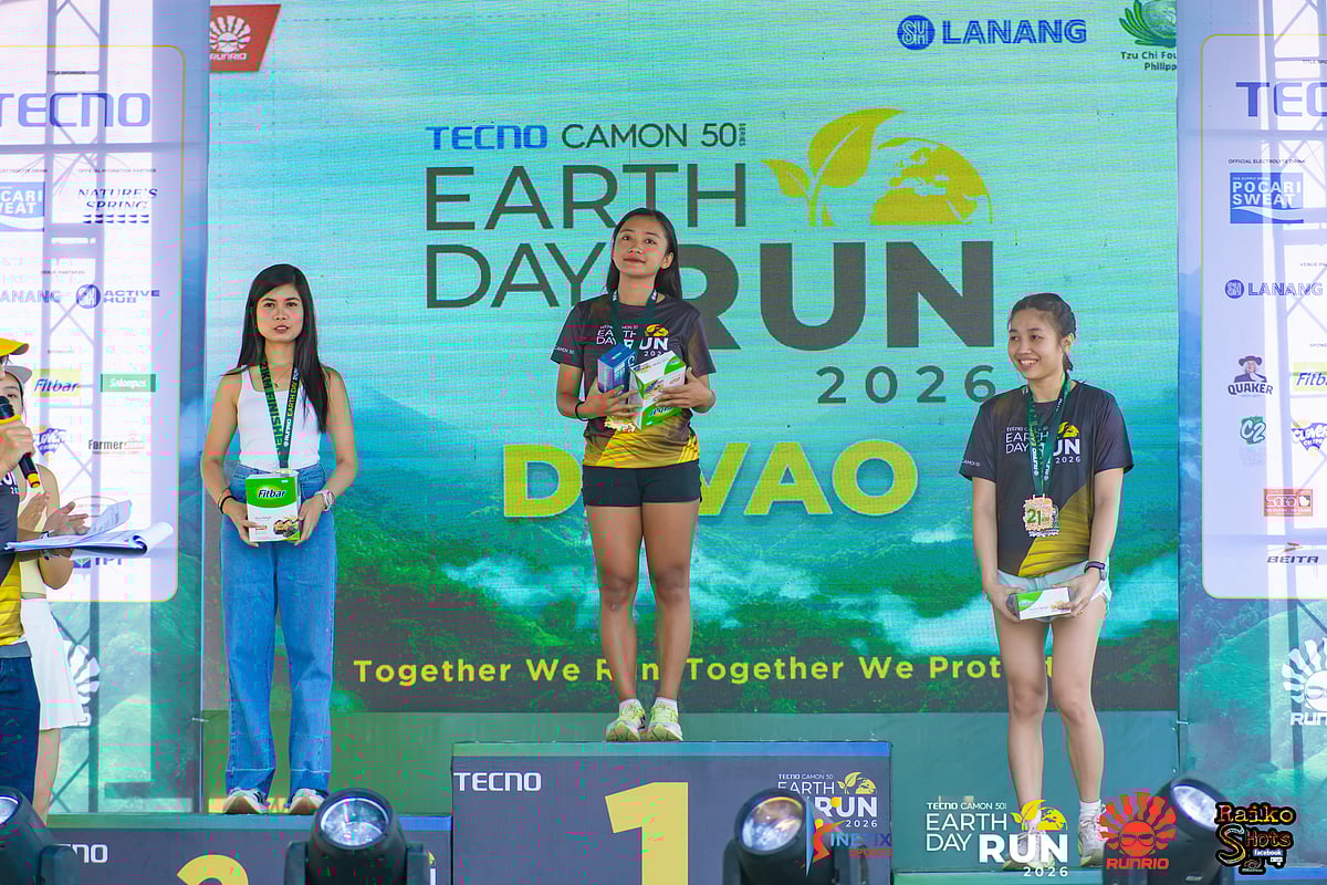 UM’s Catubig, McDowell lead Earth Day Run Davao winners