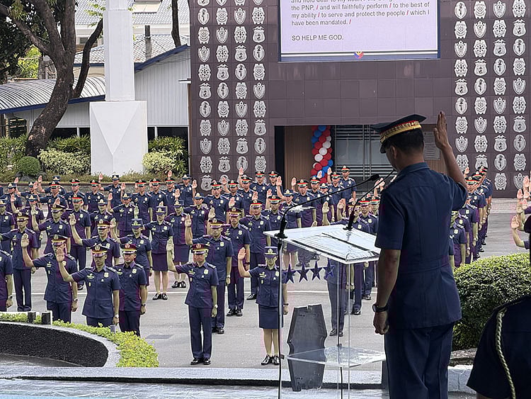 PNP chief to new police captains: The real work begins now