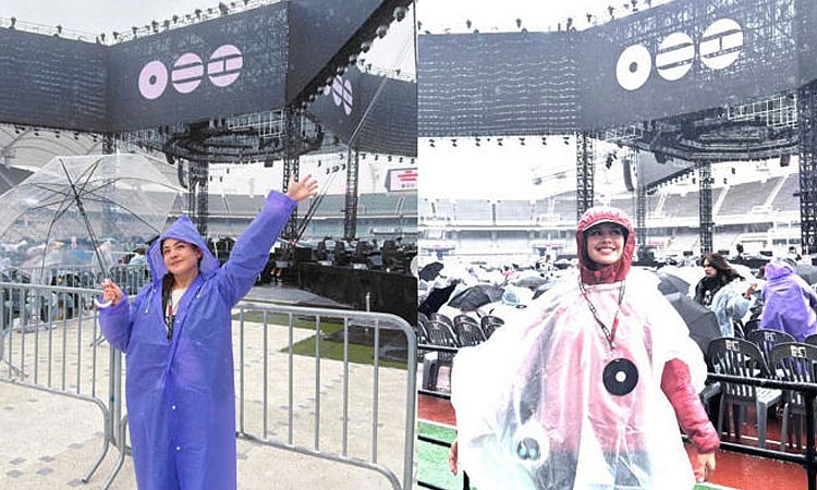 Kapuso stars attend BTS concert 
in South Korea