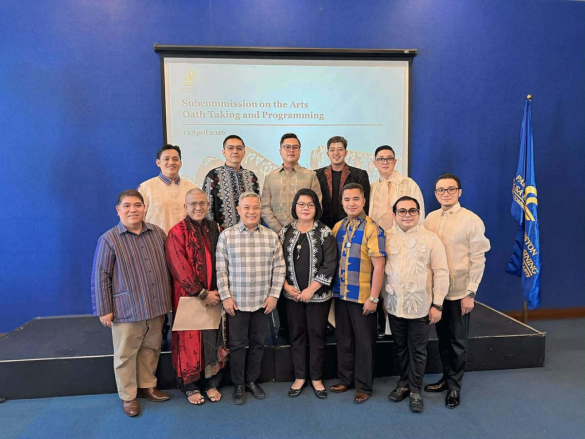 NCCA Subcommission on Arts Holds Oath-Taking Ceremony at Historic Metropolitan Theatre
