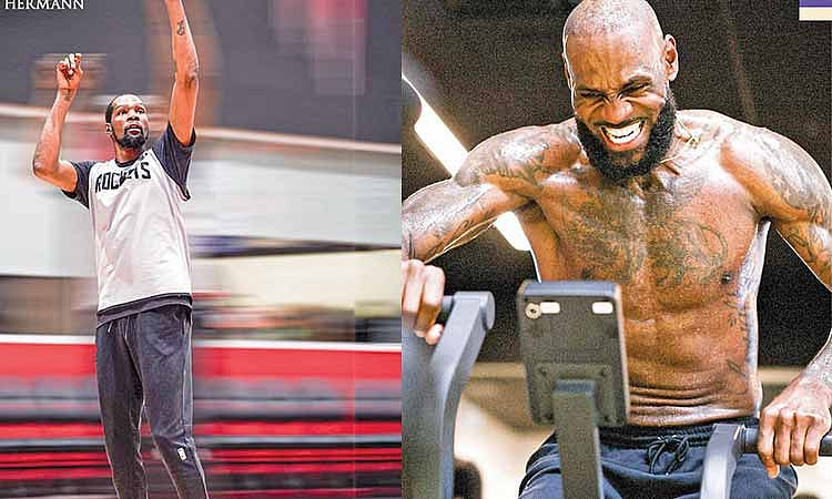 LA batok Houston, LeBron kontra KD