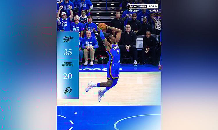 Thunder milandog sa Game 1