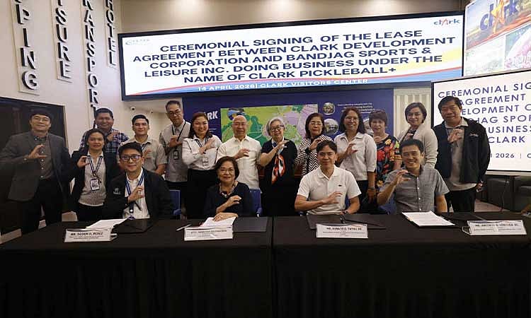 P12M pickleball facility
to open in Clark Freeport