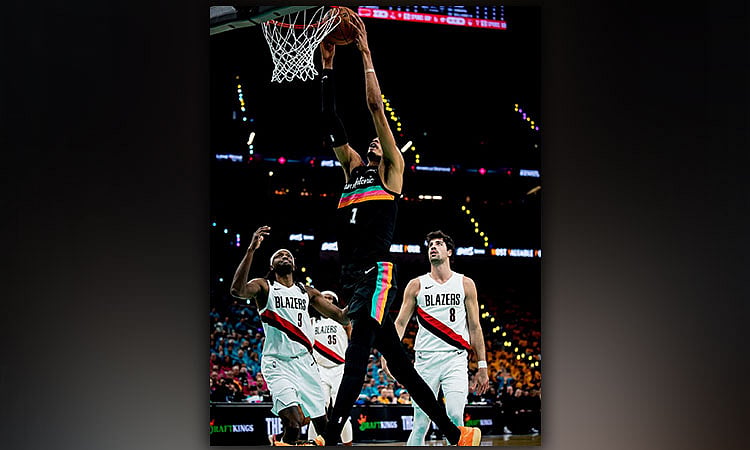 Wembanyama's Historic Playoff Debut Powers Spurs to Victory Over Trail Blazers