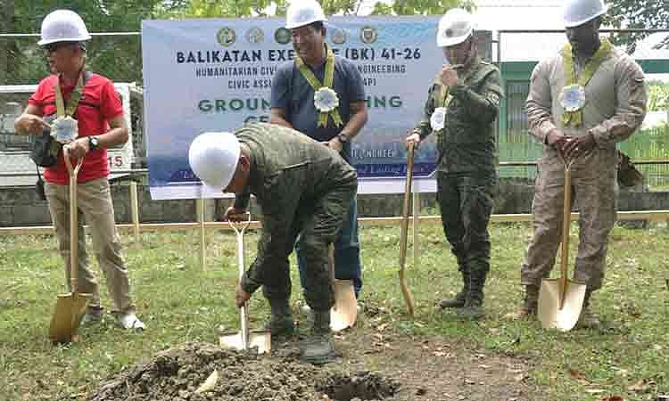 10ID, US forces break ground for community project under ‘Balikatan 41-2026’