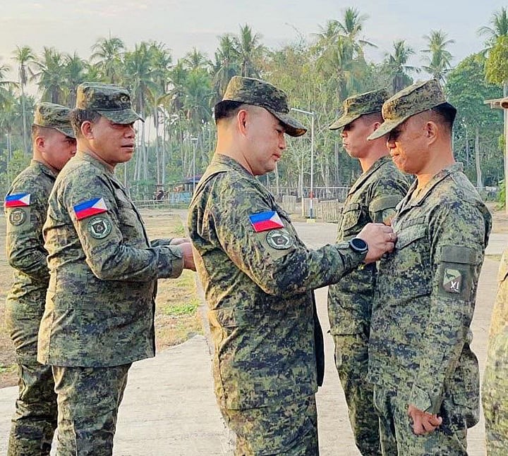 1102Bde honors newly-promoted officer, enlister personnel