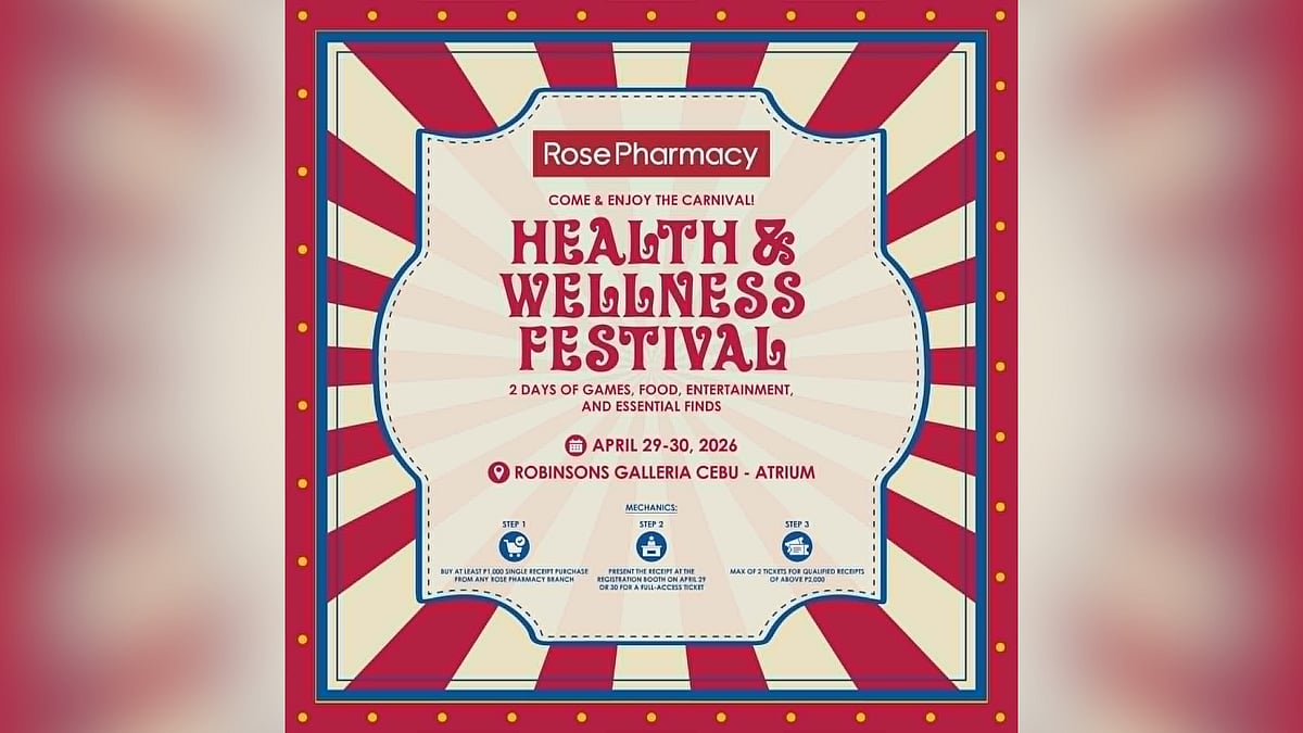Rose Pharmacy brings carnival cheer to Cebu with Health and Wellness Festival on April 29 to 30