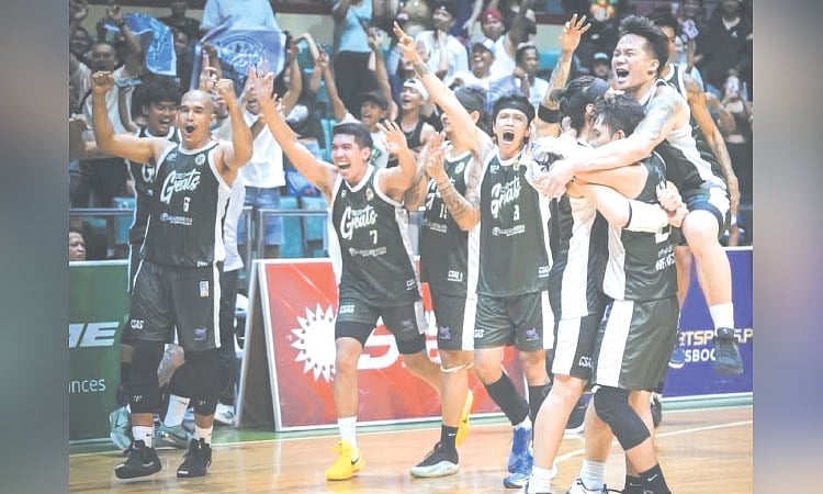 Goaltending saves Cebu