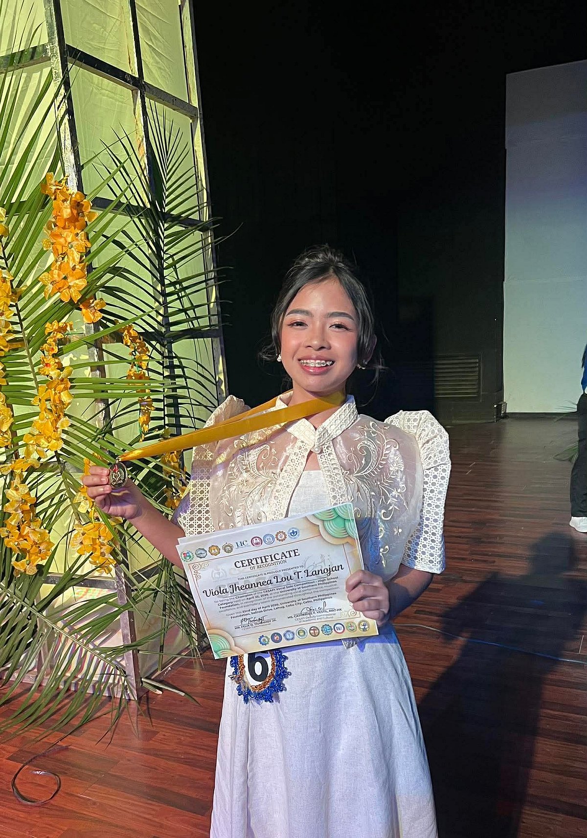 Young Josenian wins Cesafi vocal solo competition