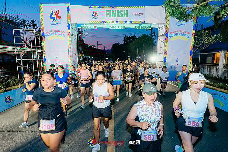 Buanoy successfully holds run for a cause