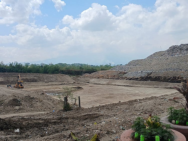 Bacolod sanitary landfill Cell No.5 ‘75 percent’ complete