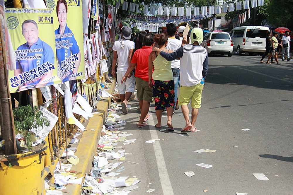 IN PHOTOS Election trash