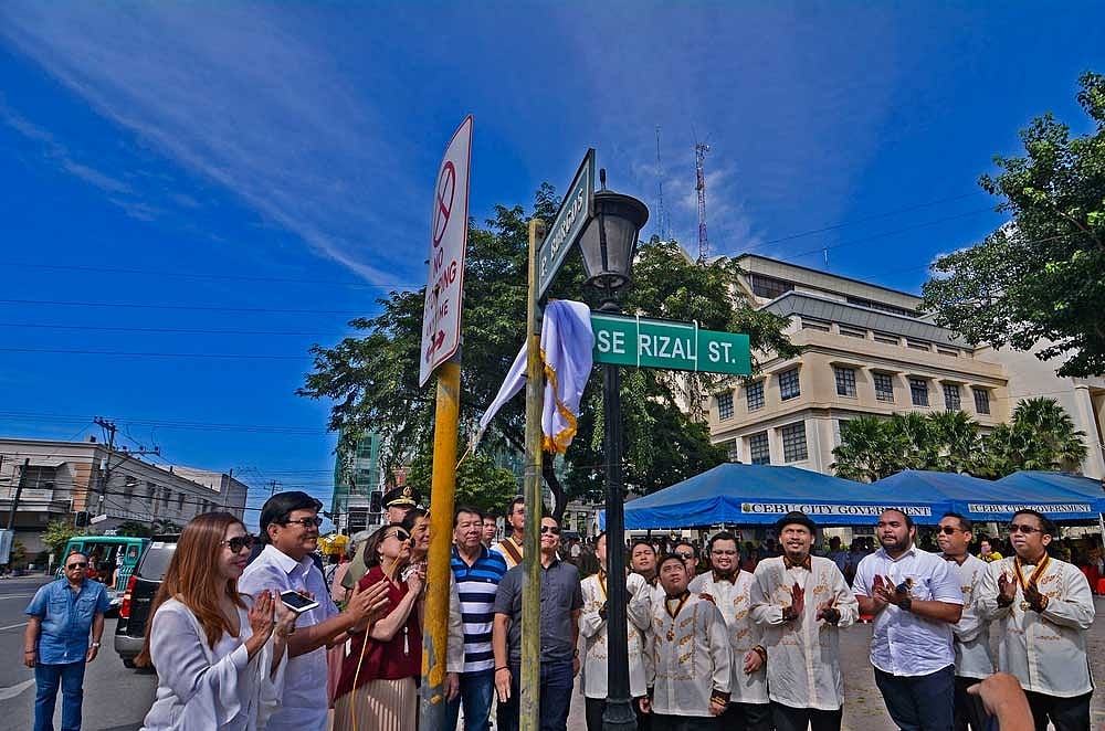 Street in front of Cebu CH renamed after Rizal