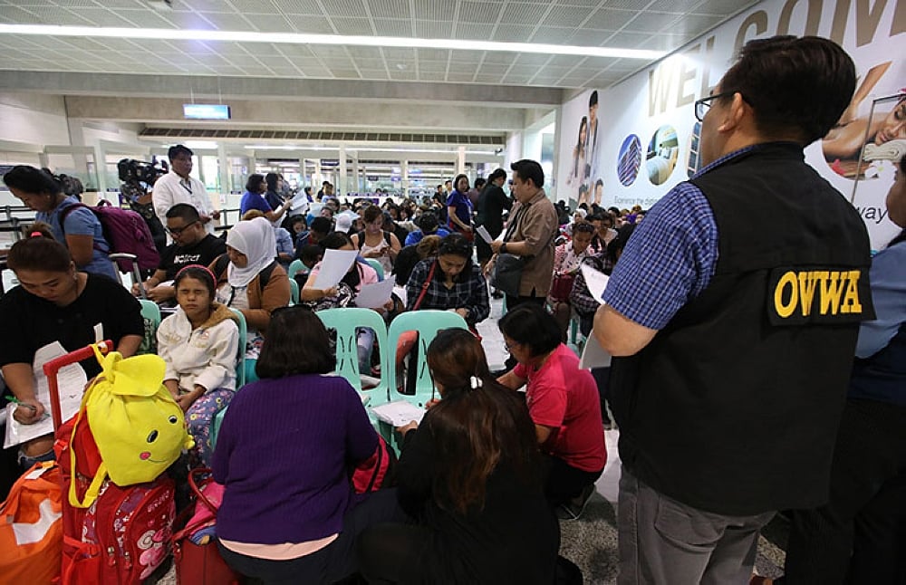 108 Filipinos under UAE amnesty program arrive in Manila