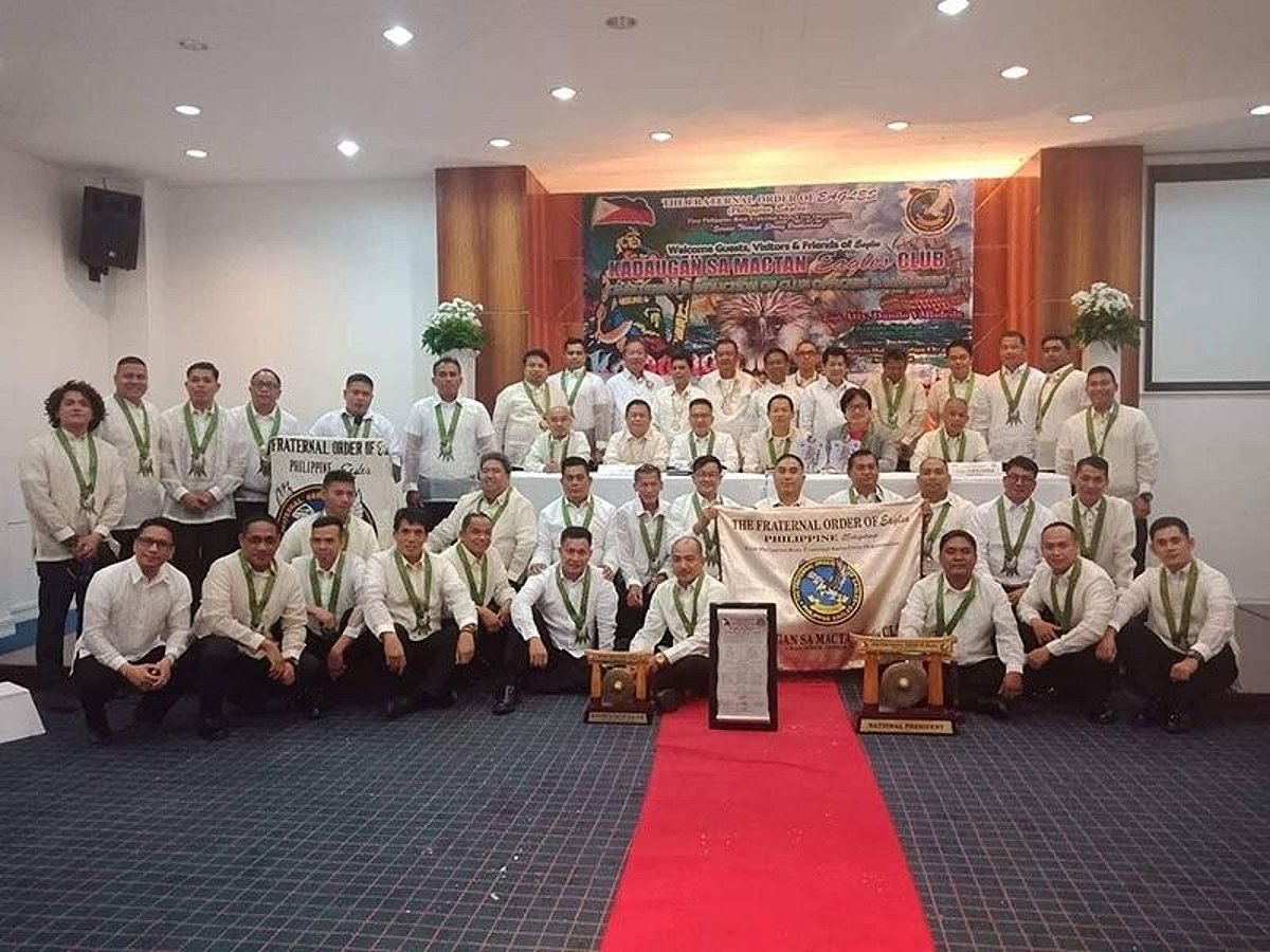 Kadaugan sa Mactan Eagles Club inducts new officials, members