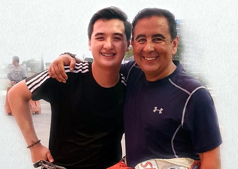 Iñigo Anton beats dad on Father's Day