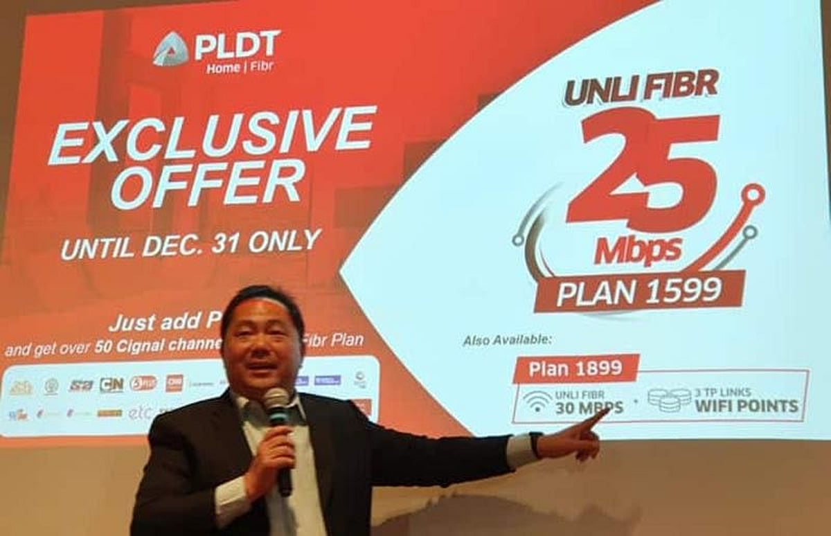 PLDT launches home fiber broadband plan