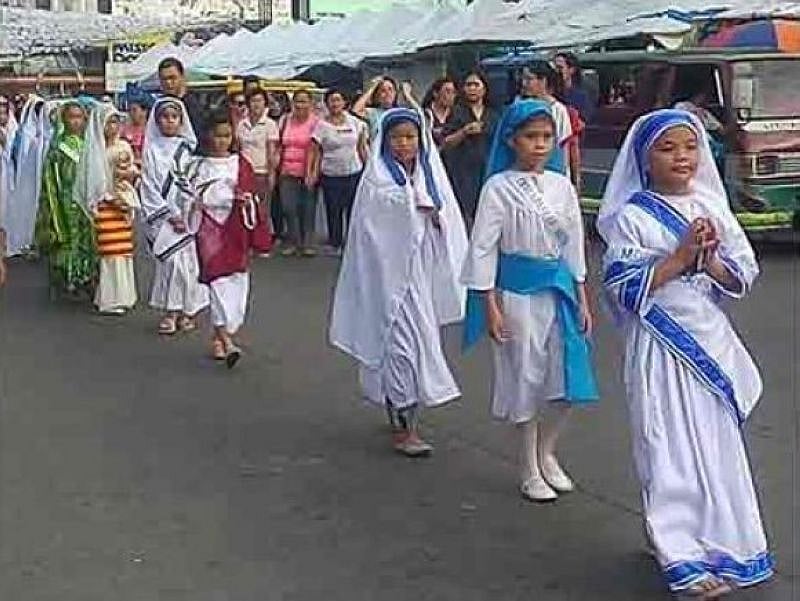 Public schools host 'parade of saints'