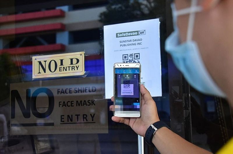 Only 15 of establishments in Davao City implement Safe Davao QR code