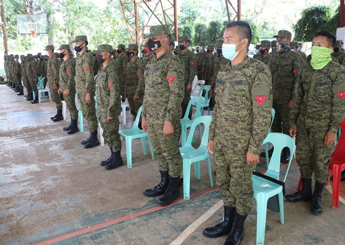 Checkpoint Cafgu 153 Cafgu deployed to render security duty in Zamboanga del Sur